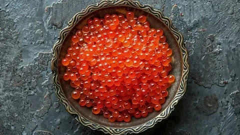 تصویر 1 از خاویار سالمون کمیاب درجه یک حرفه ای
